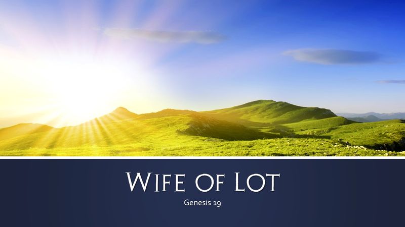 Wife of Lot